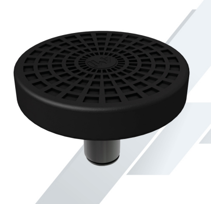 Rubber pad with metal bushing, 5.5 VAN (092294-00-0S, AMI)