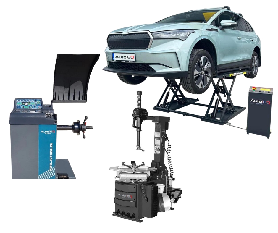 Montavimo, balansavimo staklės + žirklinis keltuvas, BUNDLE LENGVIEMS, AUTOEQ