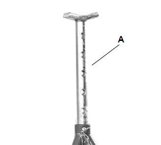 CAX 5 stand part (axle) (0CAX05-00, COMPAC)