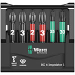 Trieciena uzgaļu komplekts 50 mm Bit-Check (05057695001, WERA)