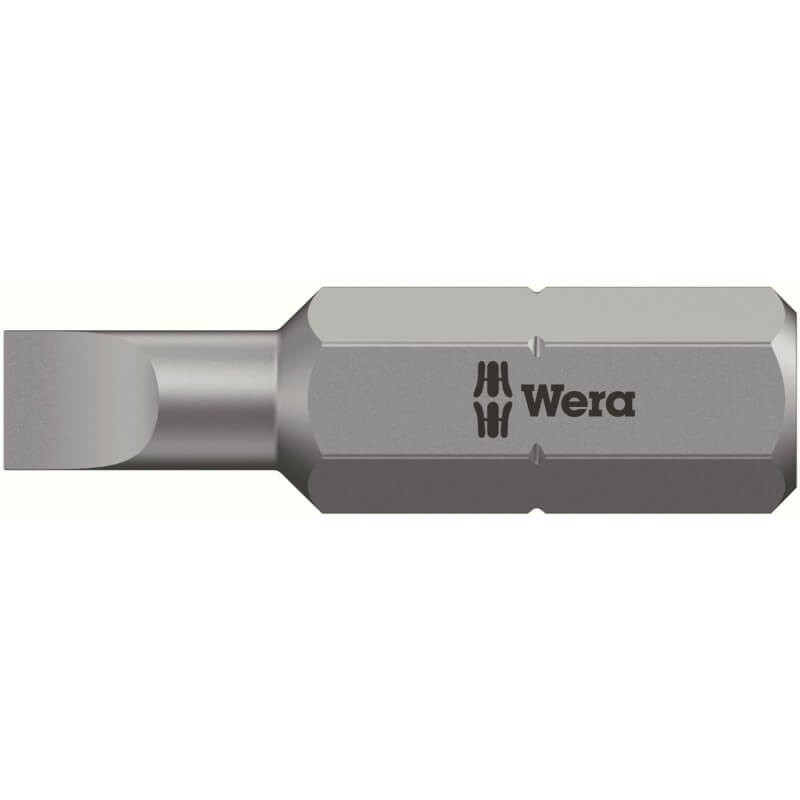 Plakanais skrūvgrieža uzgalis 800/1Z 1.2x6.5x25mm (05072061001, WERA)