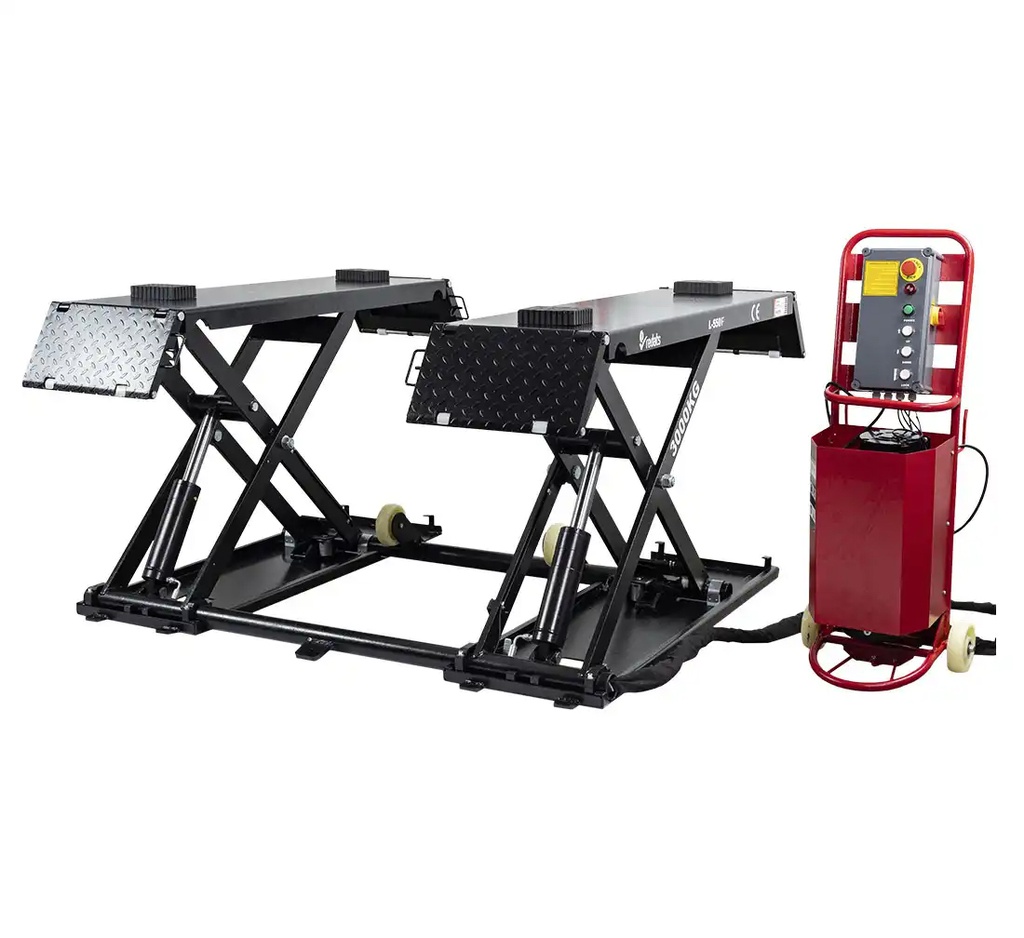 ᴿᴰ Mobilus žirklinis keltuvas L-550F, 3 t (15-01-58, REDATS)