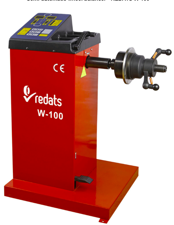 Semi-automatic wheel balancer REDATS W-100 (13-00-17, REDATS)