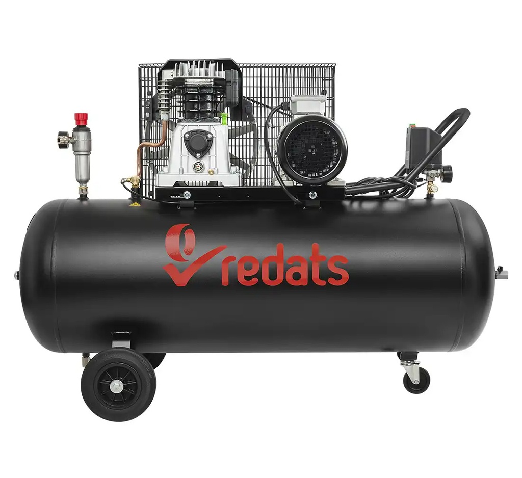 REDATS piston compressor T-200 200L 3kW 400V (16-01-13, REDATS)