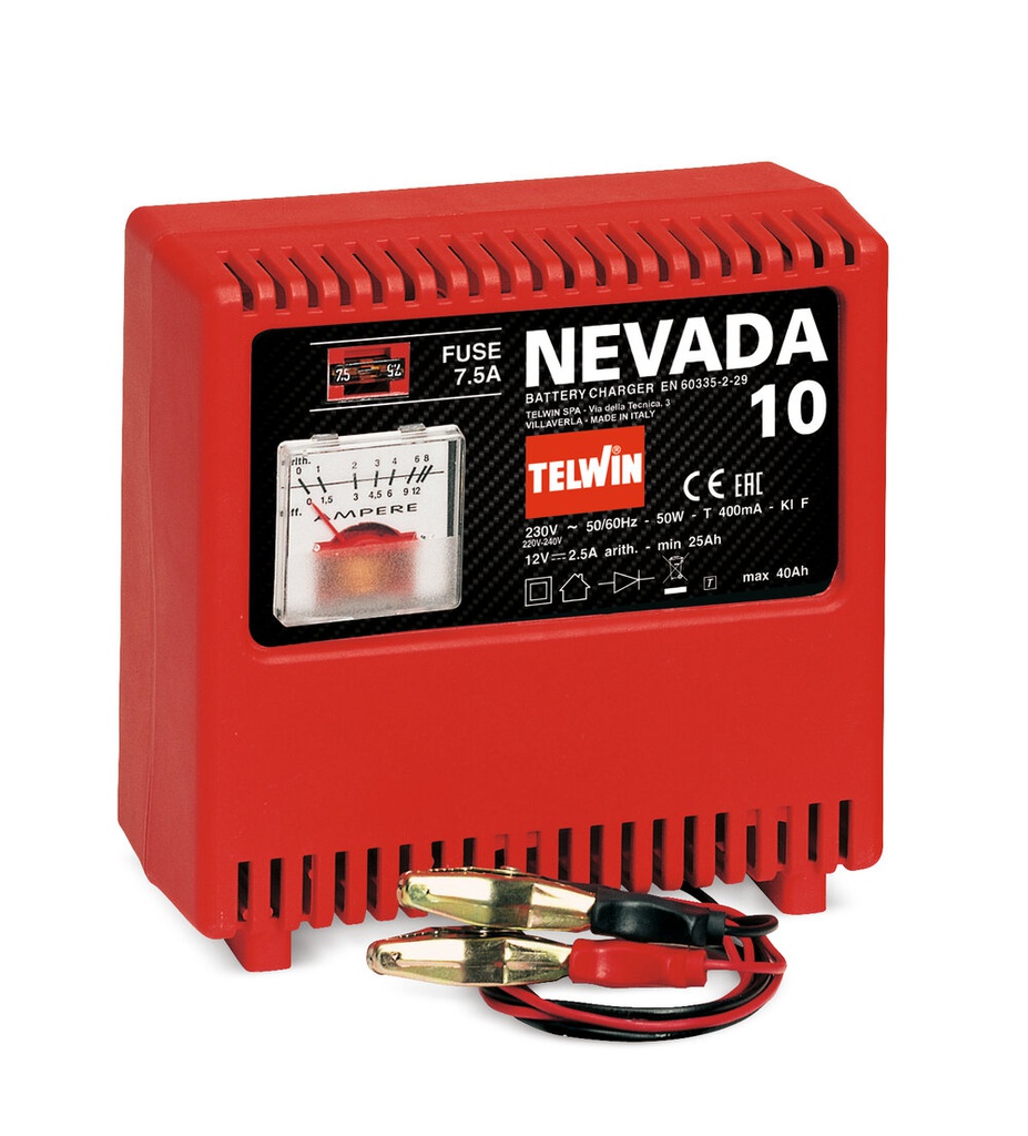 Akumulatoru lādētājs NEVADA 10 (807022, TELWIN)