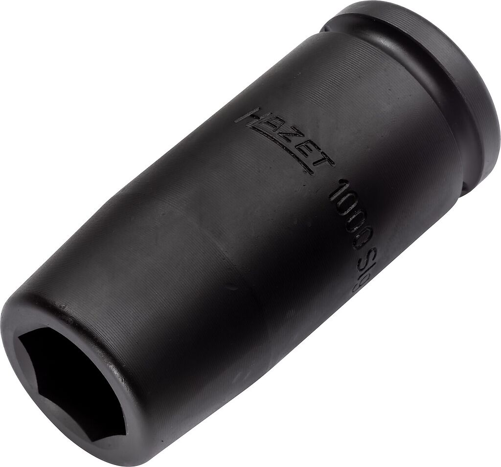 Long impact socket 3/4 inch (20 mm) drive, 6-point, 24 mm (1000SLG-24, HAZET)