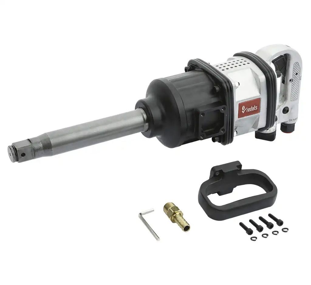 Pneumatic impact wrench 5000 Nm 1" REDATS P-350 + pin (07-01-70, REDATS)