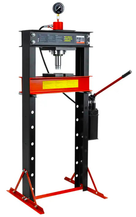 ᴿᴰ Double-action hydraulic press H-380, 30T (07-01-86, REDATS)