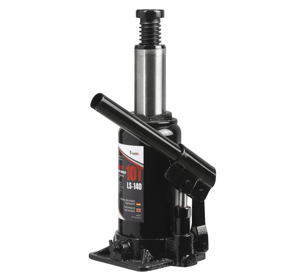 REDATS LS-140 10T bottle jack (07-01-88, REDATS)