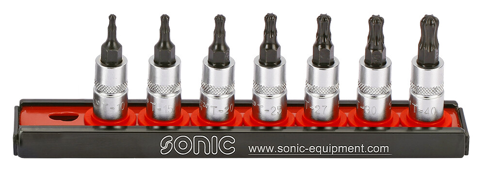 Sonic 1/4" TORX galvučių rinkinys (7 vnt.) (100704, SONIC)