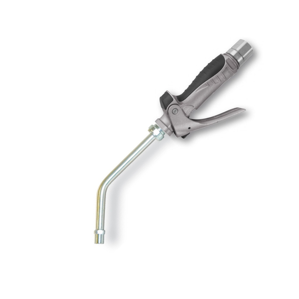 Oil control valve with 45° pipe, automatic non-drip (10336, EUROLUBE)