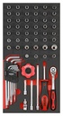 Tool set for tool trolleys (61 pcs) (106304, SONIC)