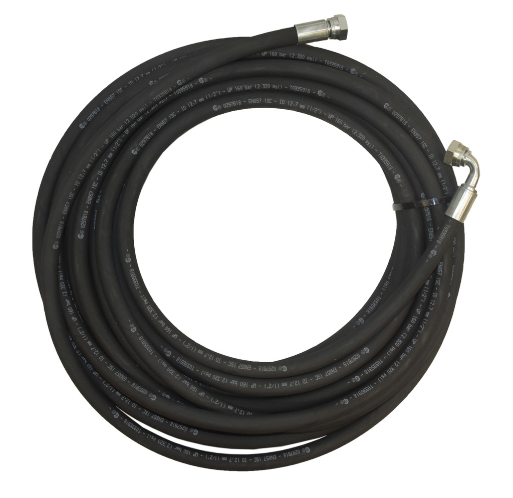 Oil Hose 15 m x 1/2 inch, G1/2 inch (F) – 90° G1/2 inch (F) (1070043, EUROLUBE)