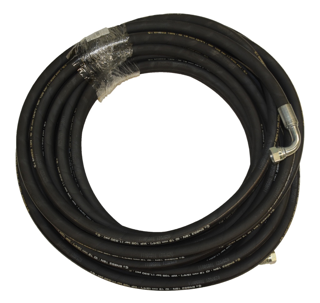 Hose Oil 25Mx3/4"      G3/4"(f)-90°G3/4"(f) (1070050, EUROLUBE)