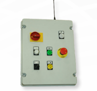 Control panel with an antenna for a centralized extraction system, 1.1 kW (SWB1/RX/1.5HP, CORAL)