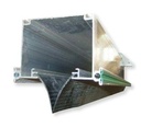 Aluminium channel (rail) ETB, 4 m (ETB/4, CORAL)