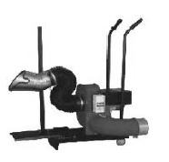 Mobile exhaust extraction system for trucks / agri (MOBIL-1.5-S, CORAL)