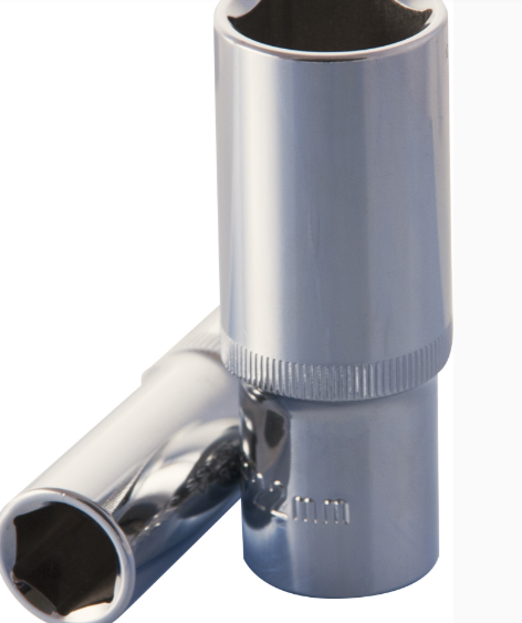 Galvutė ilga šešiakampė 1/2 DR 22mm, 112122, Ombra