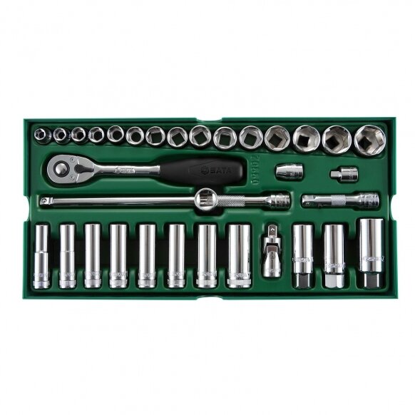 ⬡ Socket set 3/8", SATA (S09902)