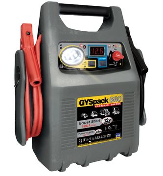 Akumulatoru palaidējs (bufferis) GYSPACK PRO 600, 12 V (027862, GYS)