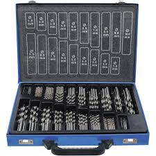 Grąžtų metalui rinkinys HSS-Co5, 170 vnt., Ø1–10 mm (A215200, RUKO)