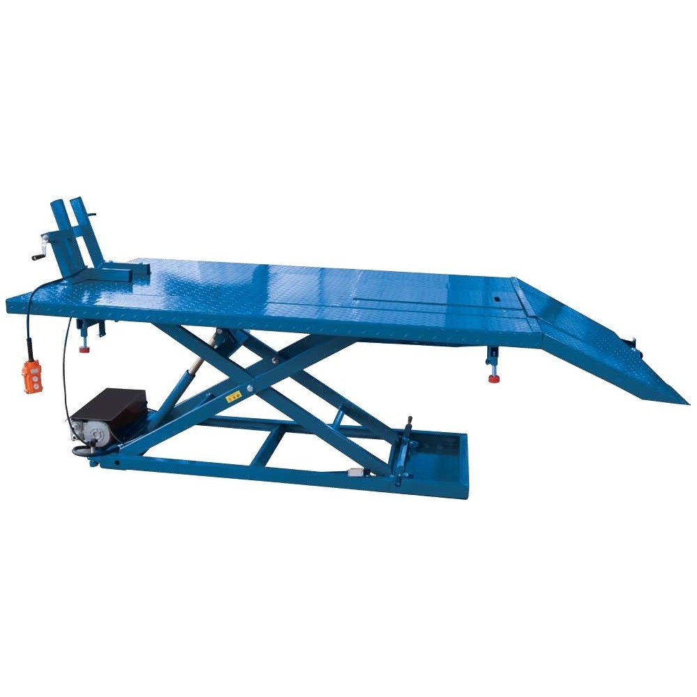 Electrohydraulic motorcycle and quad lift 600 kg, Spin (05.085.18, MARCO TOOLS)