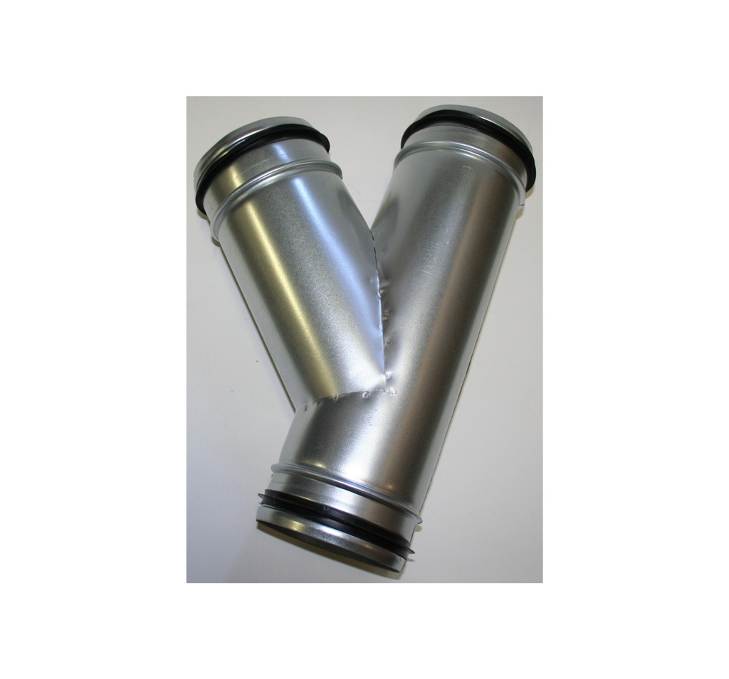 Trišakis su tarpinėmis, 45°, 160-100 mm (TSVL45160100)