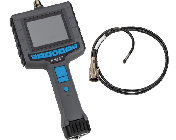 HD endoskopa komplekts ar priekšējo un sānu kameru ⌀ 4.9 mm, 5 daļas (4812-11/5FS, HAZET)