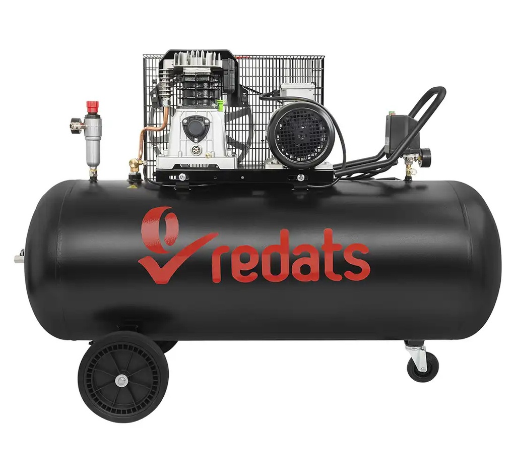 Stūmoklinis oro kompresorius REDATS T-300, 270 l, 400 V, 3,0 kW, 335 l/min (2016-01-14, REDATS)