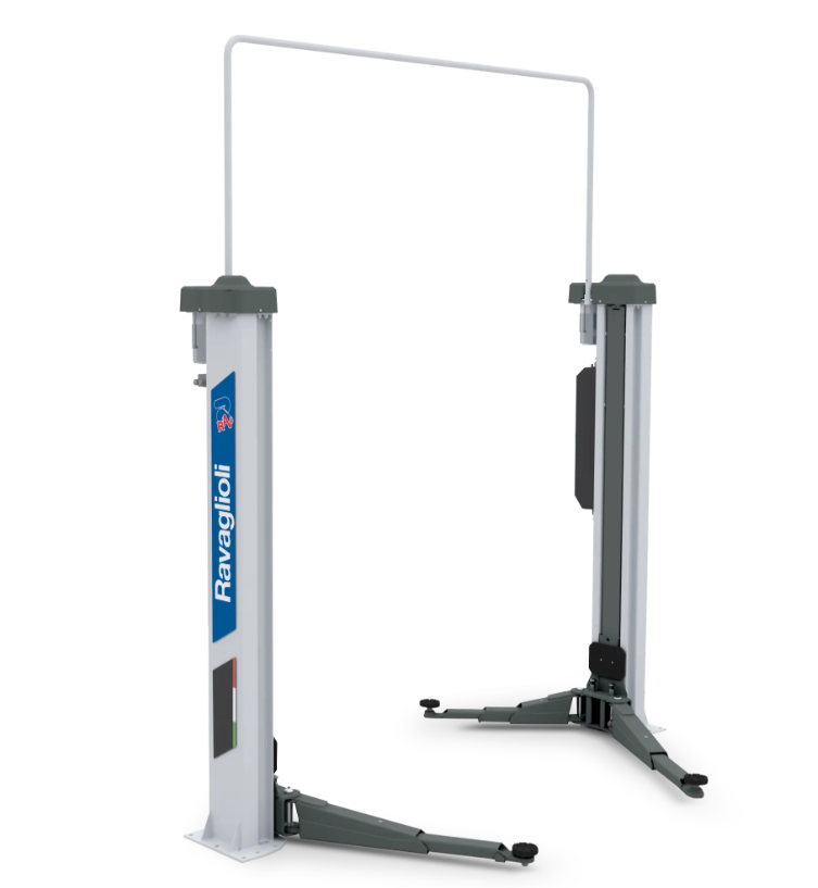 KPE32 two-post electromechanical lift 3200 kg, symmetric, RAVAGLIOLI (RAV.KPE32.198662)