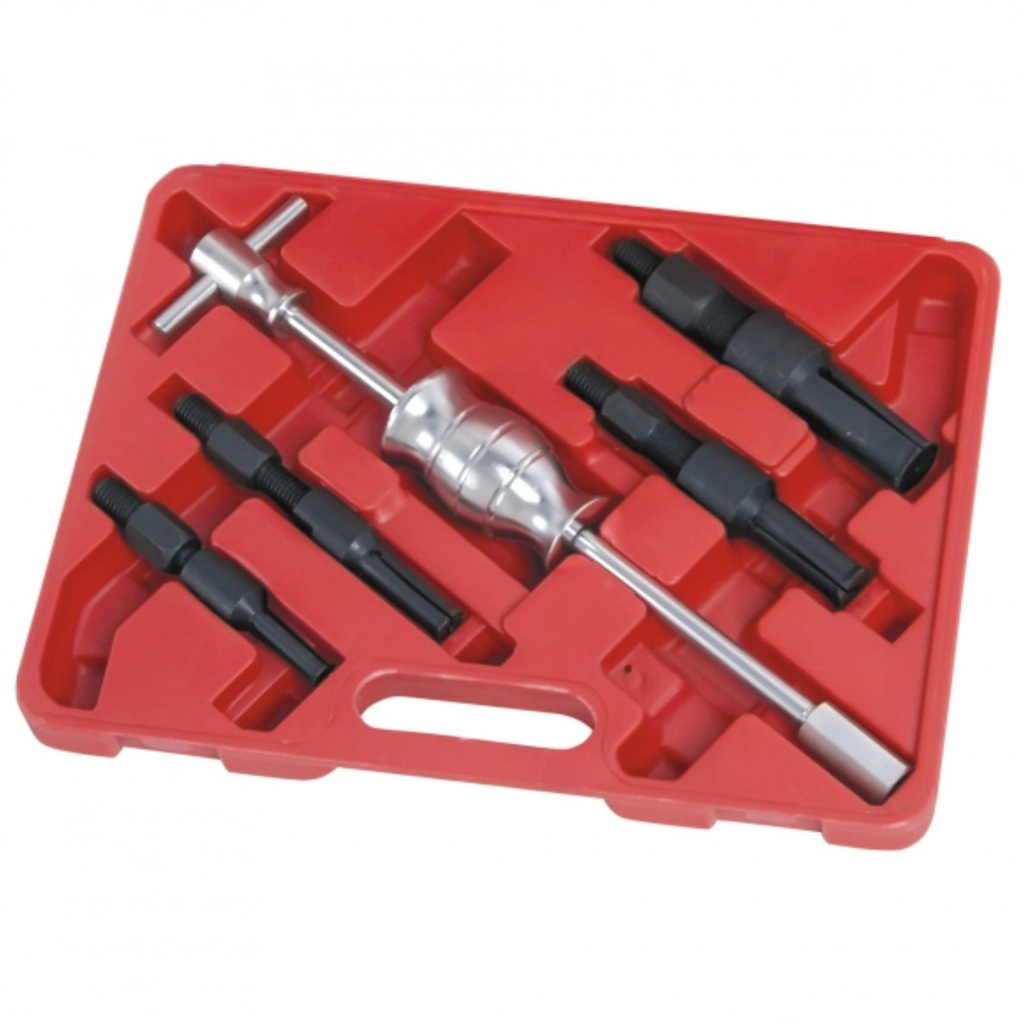 ⬡ Internal bearing puller set with slide hammer, 5 pcs (WT04J1009)