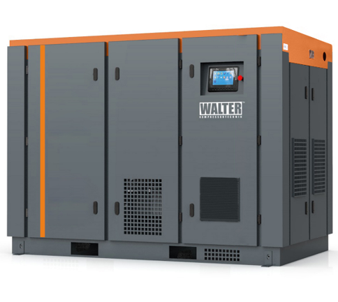 Screw air compressor with direct drive (SK 55 KSP, WALTER)