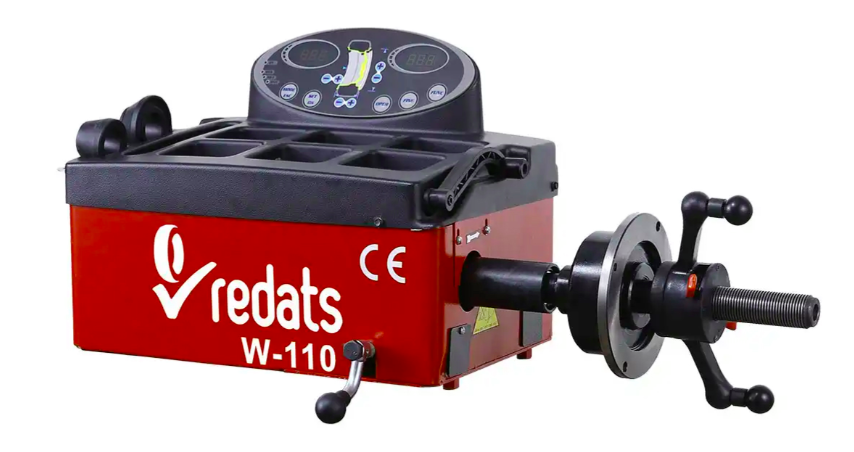 ᴿᴰ Semi-automatic wheel balancer W-110, 230/12 V (13-00-81, REDATS)