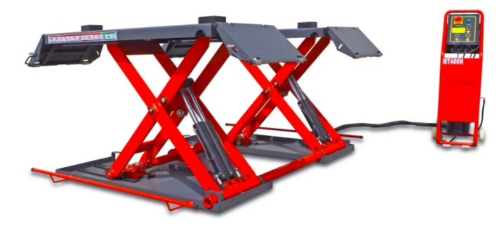 Mobile scissor low-profile lift 4T, 230V, 1000mm GRUBBER (MT400H, COFRAMA)
