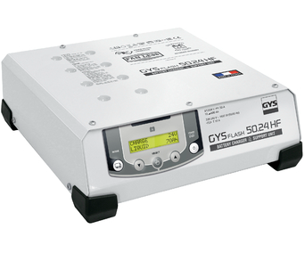 Battery charger GYSFLASH 50-24 HF (2.5 m cables) (029095, GYS)