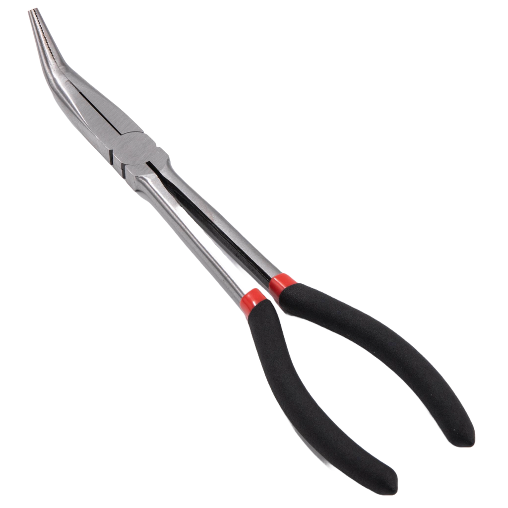 ⬡ Pliers 275mm long, bent 45° (KRF020B)