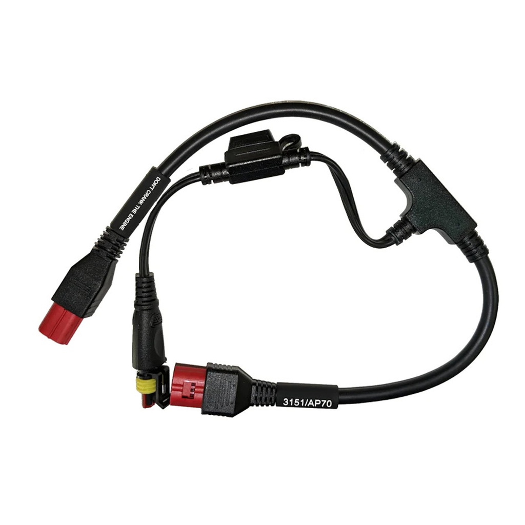Euro 5 diagnostikas savienotājs (adapteris) motocikliem (3151/AP70A) (3915113, TEXA)