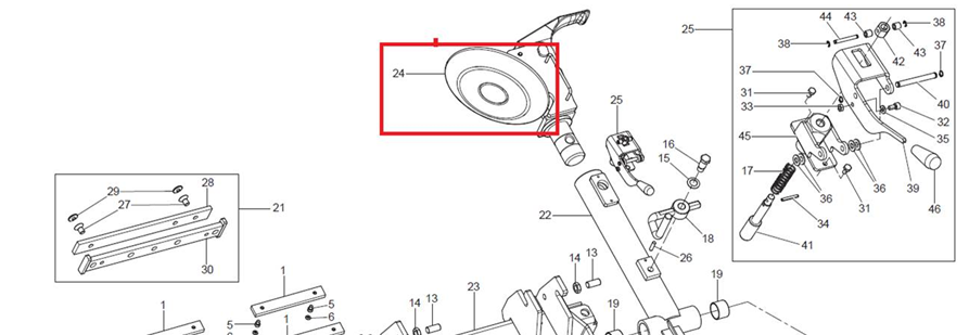 Riepas piespiešanas gredzens Ravaglioli G96N (750590040, RAVAGLIOLI)
