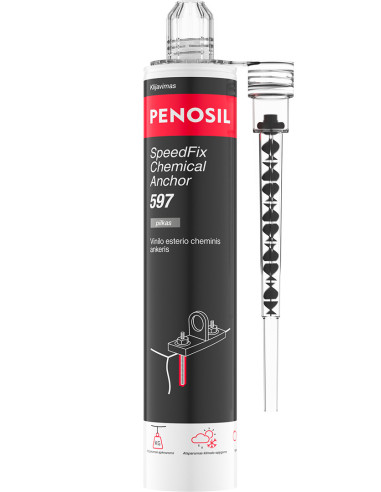 Ankerinė cheminė masė 597 Penosil Speedfix, 300 ml