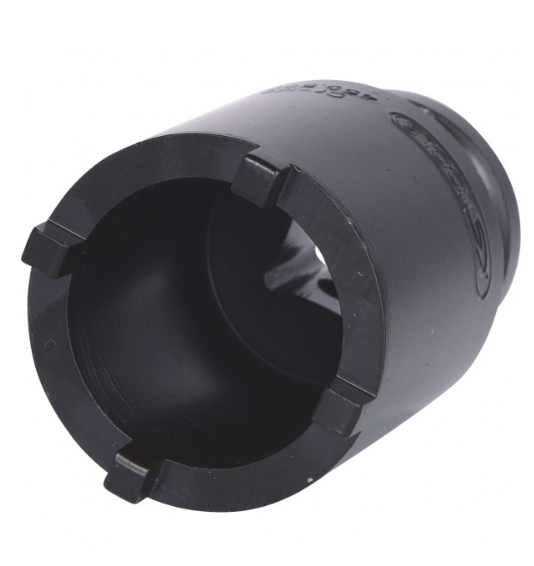 Smūginė galvutė veržlėms su išdrožomis KM4 1/2" (450.5004, KS TOOLS)
