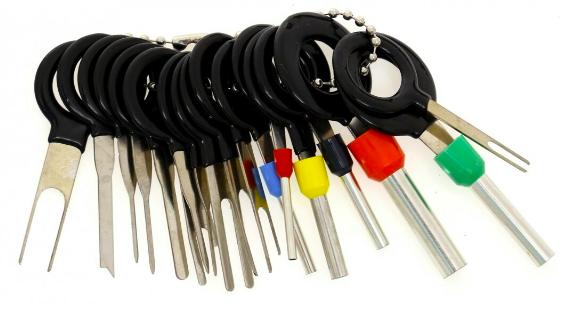⬡ Elektrisko savienotāju kontaktu izspiešanas instrumentu komplekts, 13 gab. (KD1133)