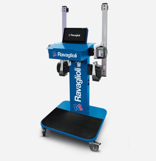 RAVTD6000TWSR riteņu regulēšanas stends, 6 CCD, kravas automašīnām, RAVAGLIOLI (RAV.TD600.701602)