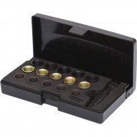 Sparkplug thread repair kit, 16pcs 1/12 system insert (150.1280, KS TOOLS)