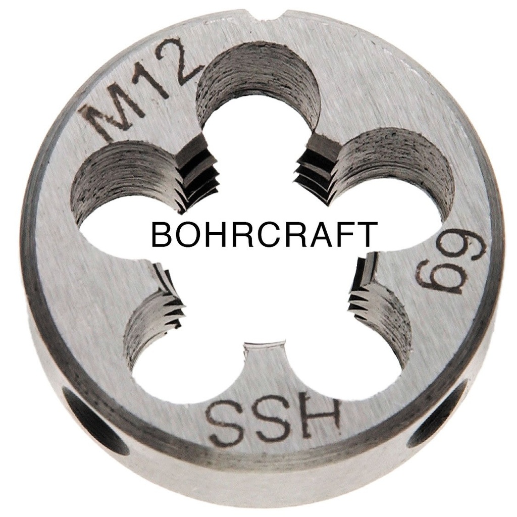 Vītņgriezis M20 x 2,5 mm, DIN EN 22568 HSS (237200TX, RUKO)