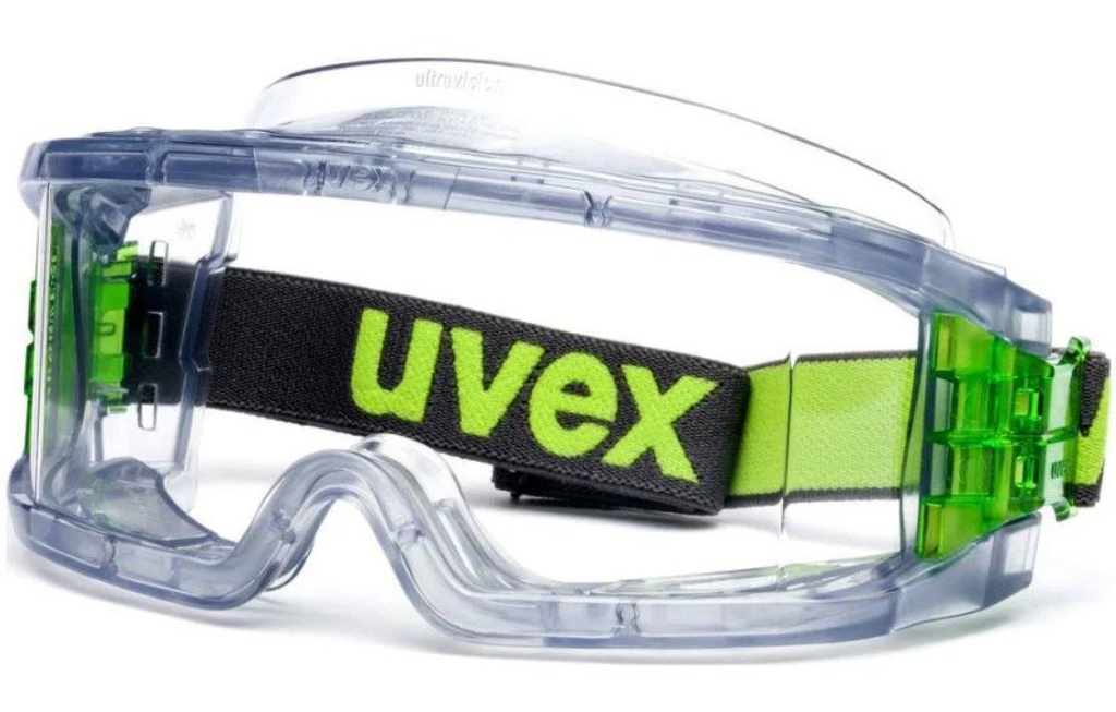 Apsauginiai akiniai Uvex M egasonic, skaidri sferinė linzė, supravision excellence padengimas (neras (UV9320265)