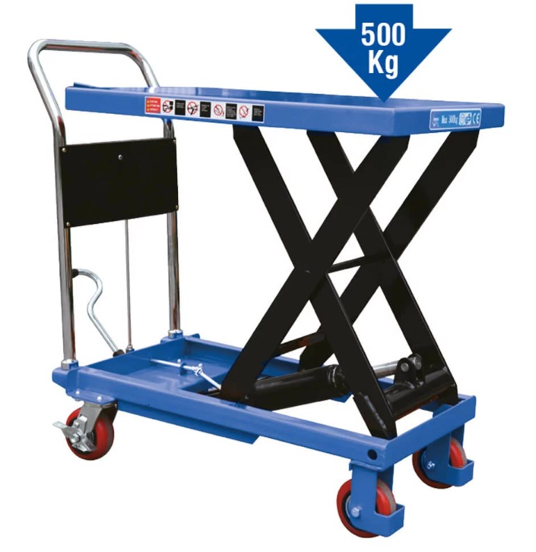 Scissor platform lift 500 kg SPIN (05.084.35, MARCO TOOLS)