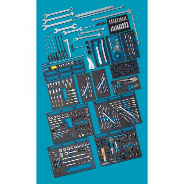 Tool assortment MERCEDES-BENZ, 296 pieces (0-2700-163/296, HAZET)