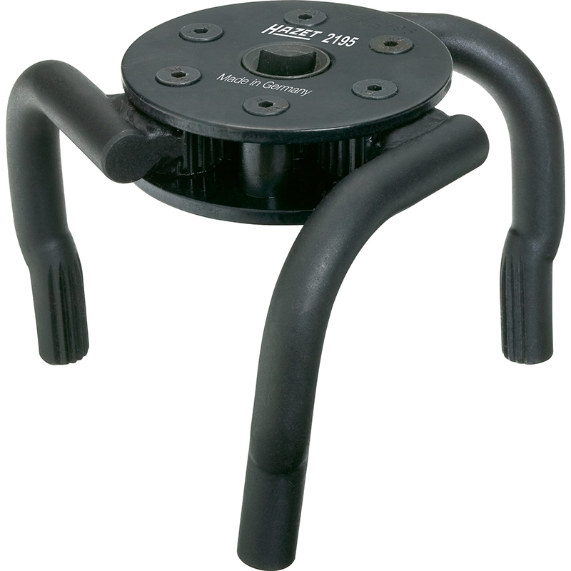 Kasetnes eļļas filtra atslēga, 90–140 mm, 1/2" (2195, HAZET)