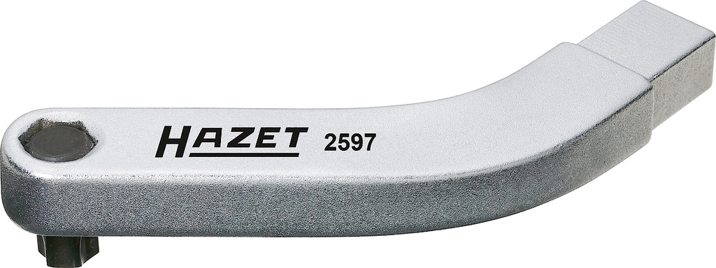 Door hinge insert tool – curved bit holder (2597, HAZET)