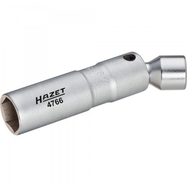 Spark plug socket 16 mm, 3/8 inch drive (4766, HAZET)